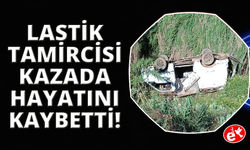 Manisa'da lastik tamircisi kazada hayatını kaybetti