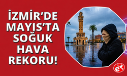 İzmir'de 82 yıllık soğuk hava rekoru kırıldı