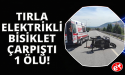 Manisa'da tır ile elektrikli motor çarpıştı: 1 ölü 4 yaralı