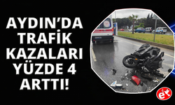 Aydın'da trafik kazaları yüzde 4 arttı, can kaybı 135 oldu