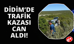 Didim’de trafik kazası: 1 ölü