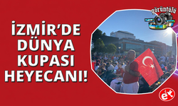 İzmir'de milli heyecan meydanlara taştı: Dev ekranda Dünya Kupası coşkusu