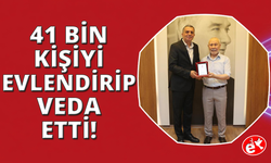 Manisa'da 41 bin nikaha imza attı, gözyaşlarıyla veda etti