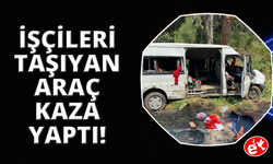İzmir'de işçi servisi devrildi: 1 ölü, 2'si ağır 10 yaralı