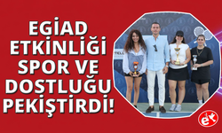 EGİAD Padel Turnuvası spor ve dostluğa sahne oldu