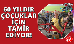 Baba mesleğini sürdürüp 60 yıldır çocukların yüzünü güldürüyor