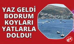 Bodrum koylarında yat kuşatması: Sezon açıldı, denizde yoğunluk başladı