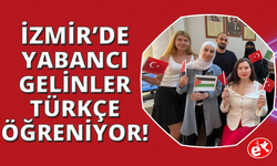 İzmir'de ‘yabancı gelinler' kursa katılarak Türkçe öğreniyor