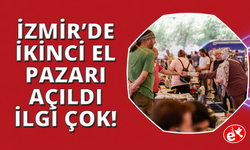 İzmir'de ikinci el pazarlarına yoğun ilgi
