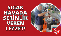 Muğla’da kavurucu sıcaklarda kar helvası ile serinliyorlar