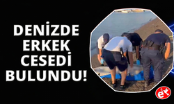Marmaris'te denizde erkek cesedi bulundu