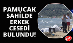 Pamucak sahilinde erkek cesedi bulundu