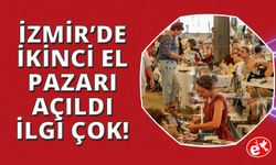 İzmir'de ikinci el pazarlarına yoğun ilgi