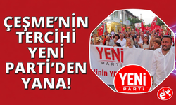 Çeşme'de ilçe örgütü ve meclis üyeleri YENİ Parti'ye geçti