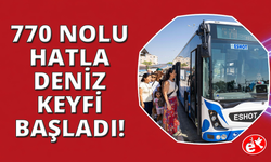 İzmir'de 770 Numaralı hat deniz düzenlemesi