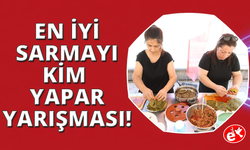 Manisa Gastronomi Çarşısı'nda 'En Güzel Sarma' yarışması