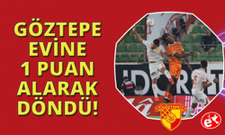 Göztepe, Alanya deplasmanından 1 puanla döndü