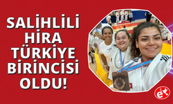 Salihlili Hira Kılkış Türkiye şampiyonu oldu