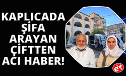 Yaşlı çift şifa bulmak için girdikleri pansiyon odasında 2 gün sonra ölü bulundu
