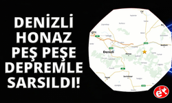 Denizli 3.9 ve 6 artçı ile sallandı