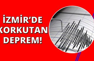 İzmir'de korkutan deprem! ( 19 Nisan 2024)