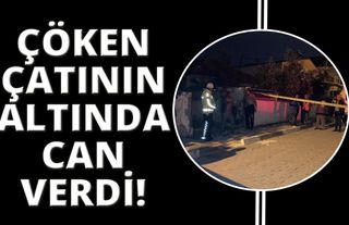 Manisa'da tamir ettiği sundurmanın altında hayatını kaybetti