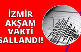 İzmir'de korkutan deprem! (25 Şubat 2024)