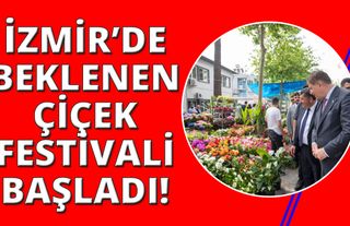 Bayındır Uluslararası Çiçek Festivali başladı