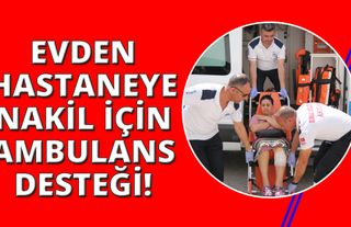 İzmir'de belediyeden hasta nakilleri için ambulans hizmeti