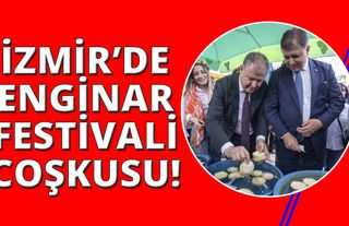İzmir'de binler Enginar Festivali için Urla'ya akın etti