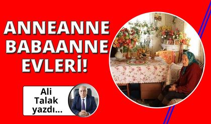Anneanne babaanne evleri!