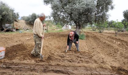 Mutluluğu toprakta buldular