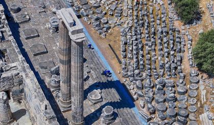 Apollon Tapınağı'nda gece ziyaretleri için hazırlıklar sürüyor