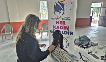 Manisa'da ‘Her kadın güzeldir’ projesi sürüyor
