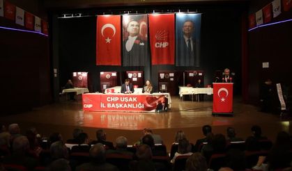 CHP Uşak 39. Olağan İl Kongresi tamamlandı