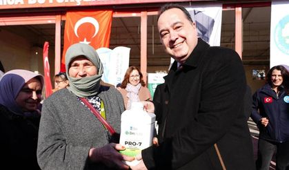 Don zararına karşı Manisa Büyükşehir’den üreticiye destek