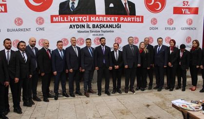 MHP Aydın'da yeni yönetim tanıtıldı