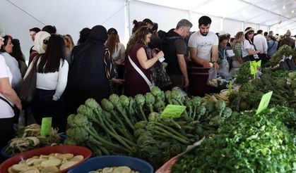 Çeşme Alaçatı'da Ot Festivali izdihamı yaşandı