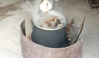 Manisa'da pekmez kazanları kaynamaya başladı