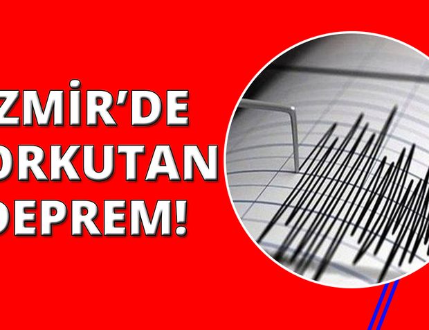 İzmir'de korkutan deprem! ( 19 Nisan 2024)