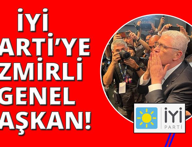 İYİ Parti'nin yeni genel başkanı İzmirli Müsavat Dervişoğlu oldu