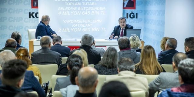 Konak’tan deprem bölgesine 7 milyon TL’lik destek