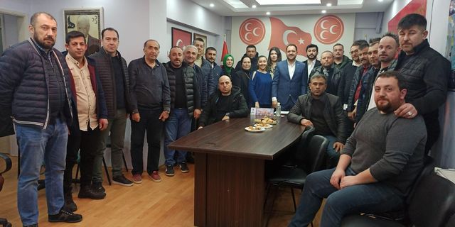 MHP Altıeylül İlçe Başkanı Alper Okçelik oldu