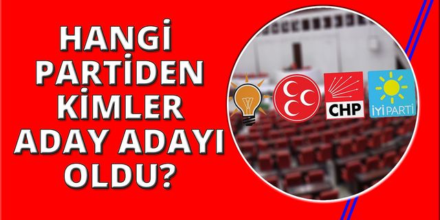 İzmir'de kimler milletvekili aday adayı oldu?