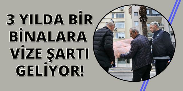 İzmir'in o ilçesinde binalara sağlamlık vizesi geliyor