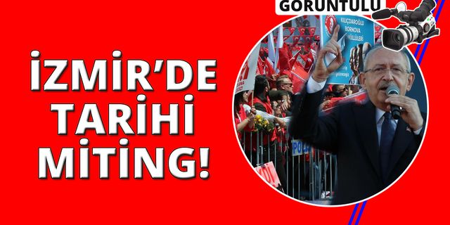 Millet İttifakı'nın 6 lideri İzmirlilerle buluştu