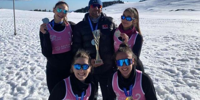  Kadın Milli Kar Voleybolu Takımı Balkan Şampiyonu