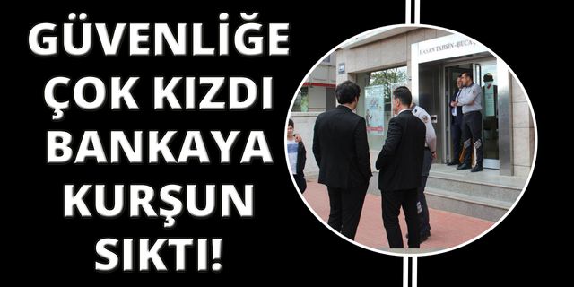 İzmir'de bankada silahlı saldırı!