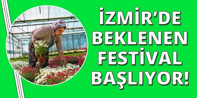 İzmir Bayındır Çiçek Festivali başlıyor!