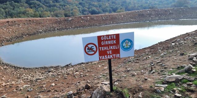 Manisa'da sulama göletleri için uyarı